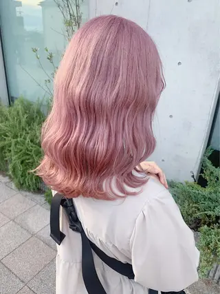 ロング ハイトーン×エクステ 💞くるみのヘアスタイル