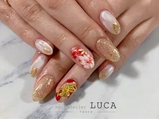 ネイル ネイルアトリエルカ スタッフのネイルデザイン