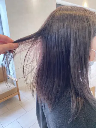 カラー earth甲府昭和店 東 允のヘアスタイル