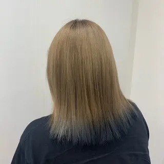 ミディアム カラー 水谷未南/ 三軒茶屋☻のヘアスタイル