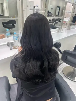 セミロング 🤍レイヤーカット /顔まわりカット🤍のヘアスタイル