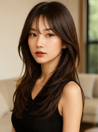 ロング 長嶺花音 （のんのん）☽⑅ ˖のヘアスタイル