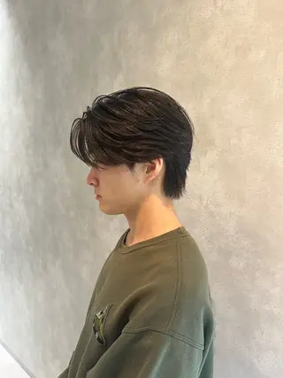 ミディアム パーマ メンズ パーマが得意な【最高 悠斗】のヘアスタイル