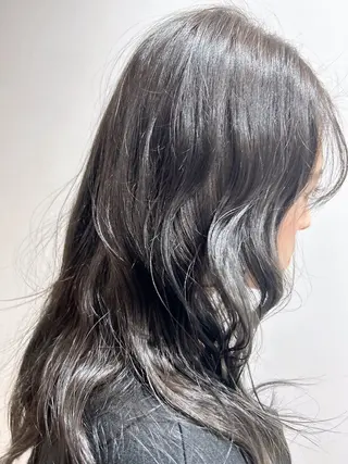 カラー ヘアアレンジ GLanz SHUのヘアスタイル
