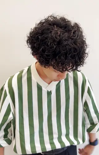 パーマ メンズ 似合わせカット🫧 /パーマRINAのヘアスタイル