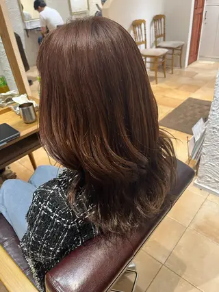 ミディアム カラー 🌈透明感カラー🌈 🌟吉田祐介🌟のヘアスタイル