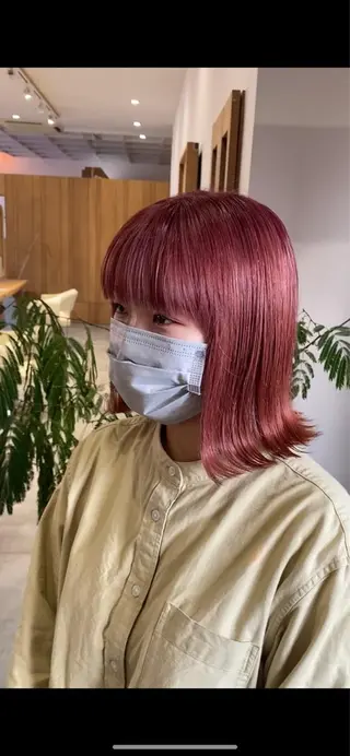 カラー fulam所属・MIKU ／fulamのヘアスタイル