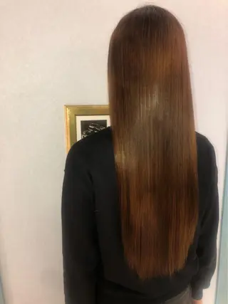 ロング 韓国ヘア特化型美容師 カワノマイ🇰🇷のヘアスタイル