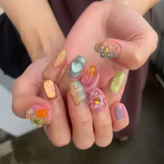 ネイル RUKA 美容院×ネイリストのネイルデザイン