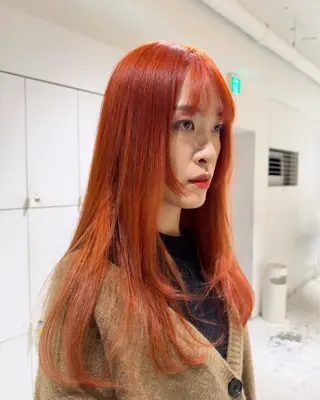 ロング カラー MAO SHIRATOのヘアスタイル