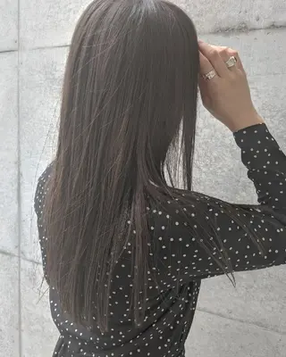 ロング カラー 南堀江 möwen ( メーヴェ )所属・mowen RUIのヘアスタイル