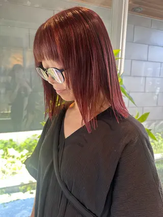 ミディアム カラー nambu-GARDEN所属・和泉海咲/ 艶髪💖大人可愛いのヘアスタイル