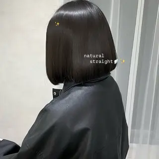 透明感カラー/ 縮毛矯正/ユイ☆彡のヘアスタイル