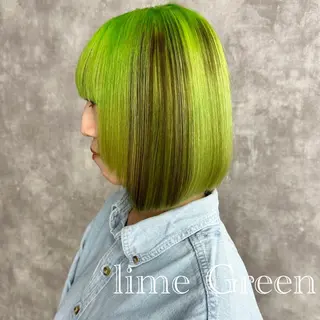 カラー 艶髪ハイトーン /RYUUKI/栄のヘアスタイル