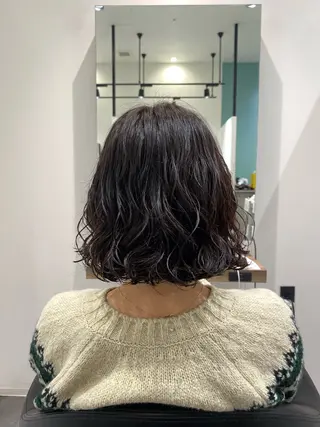 ミディアム パーマ CAPA central所属・CAPA 🐥 ゅぃのヘアスタイル
