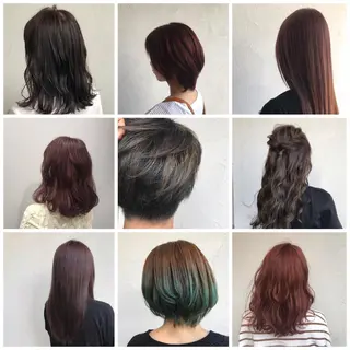 カラー COEUR所属・山下 襟華のヘアスタイル