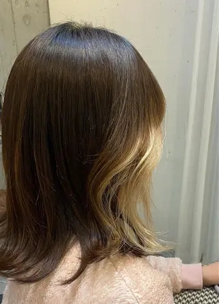 ミディアム カラー TOTAL BEAUTY BREK藤枝店所属・. SHIZUKAのヘアスタイル