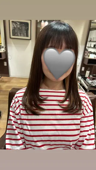 ロング trewa所属・trewa はるのヘアスタイル