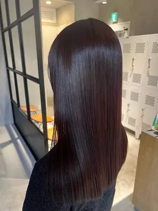 セミロング しずく🤍🧸 / fifthパーマのヘアスタイル