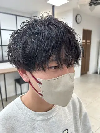 ショート パーマ メンズ メンズパーマの達人 /タカシマ　ダイスケのヘアスタイル