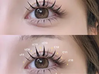 マツエク・マツパ ◽️NEVA- eyelash◾️のマツエク・マツパデザイン