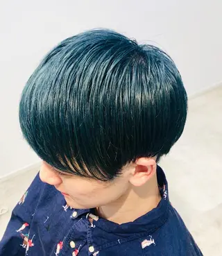 ショート カラー メンズ ショートヘア相談所✨ 澤里大のヘアスタイル