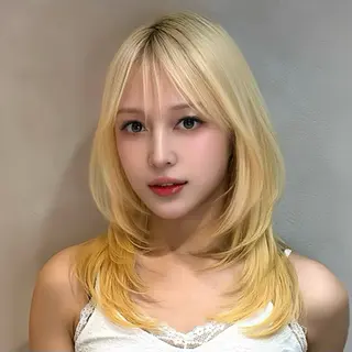 ミディアム 銀座/韓国レイヤー髪 質改善/RYUのヘアスタイル