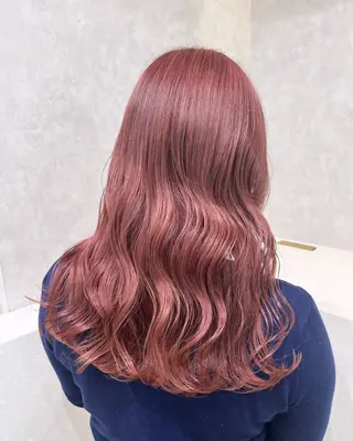 ロング カラー 韓国ヘア🇰🇷透明 感カラー/yui💞のヘアスタイル