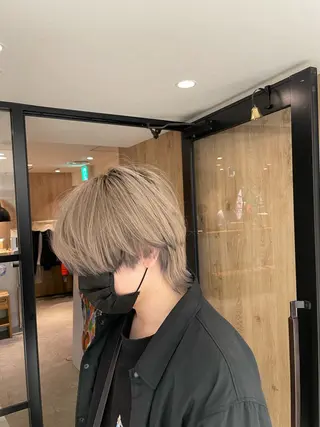 ミディアム TERRACE LUXBE阿倍野アポロ店所属・ショートカット支持率 NO.1✨清家央隆のヘアスタイル