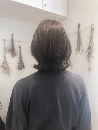 ミディアム カラー はだゆうき @hadadan08のヘアスタイル