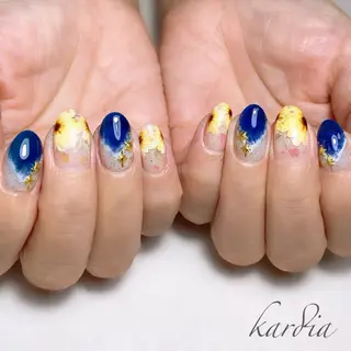 ネイル καρδιά -ｶﾙﾃﾞｨｱ-のネイルデザイン