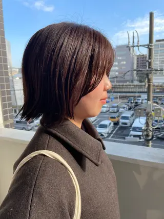 ショート カラー Toiro 横浜所属・🎀レイヤー/パーマ カラー/ai🎀のヘアスタイル