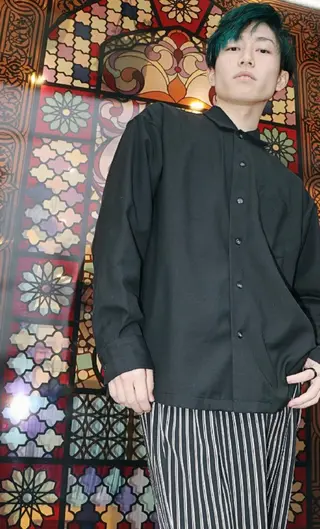 ショート カラー メンズ LAMP HAIR  ランプヘアー所属・徳永 博志のヘアスタイル