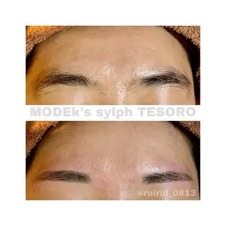 アイブロウ MODEk's TESORO柿崎流依のマツエク・マツパデザイン