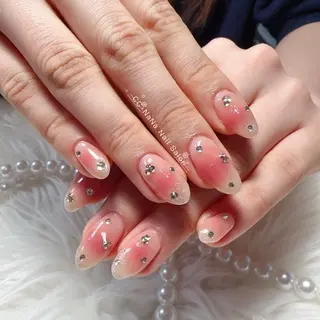 ネイル 💎CC・NaNa 韓国風ネイル🌙Cのネイルデザイン