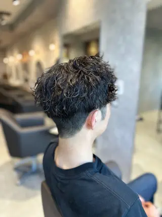 パーマ メンズ Hair&Make TRUTH千葉店所属・🆕TRUTH千葉店 店長Yuのヘアスタイル