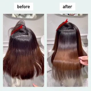 セミロング scene中性ストレート/縮毛矯正【シーン】所属・ジョー 縮毛矯正のヘアスタイル