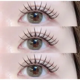 マツエク・マツパ Azuria eyelash 恵比寿店所属・耳ツボジュエリー🎀 韓国束感まつげ🩵のマツエク・マツパデザイン