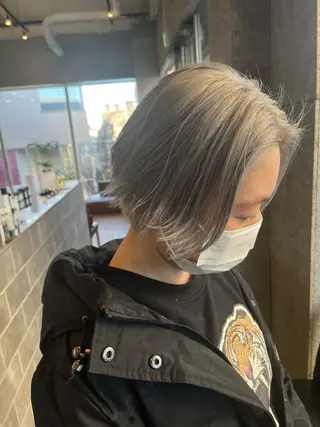 ミディアム うるツヤハイトーン✨ /西川郁巳のヘアスタイル