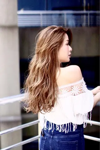 ロング カラー AUBE HAIRazul吉祥寺所属・綺麗な髪質にしたい方 限定🌈清水 祥のヘアスタイル