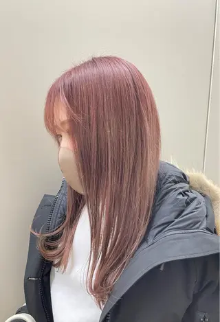 セミロング コトネ🫧 韓国風レイヤーカットのヘアスタイル