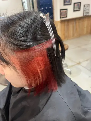 ショート カラー 🌈ダブルカラー🌈 💚みやのしんじ💚のヘアスタイル