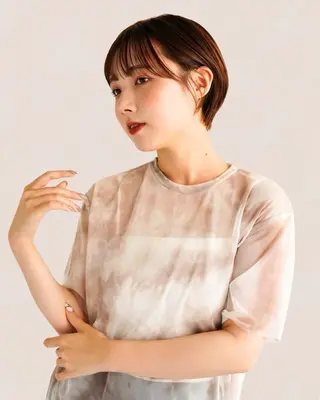 ショート カラー Joule 建山美友のヘアスタイル