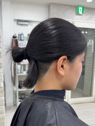 セミロング 松本 聖未のヘアスタイル