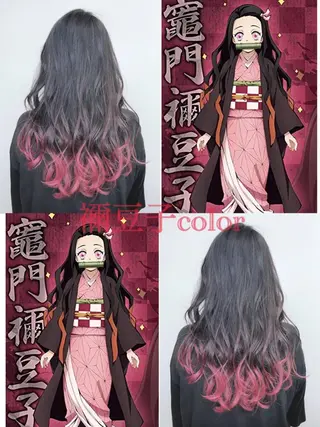 ロング ヲタク美容師 店長　上原のヘアスタイル