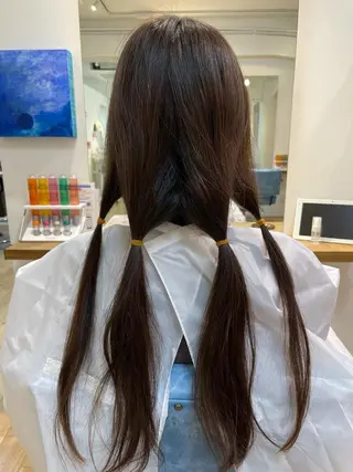 ロング 齋藤 巧のヘアスタイル