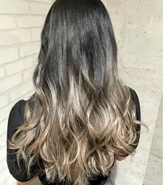 ロング カラー ヘアアレンジ Aloa横浜所属・トップスタイリスト Shoyaのヘアスタイル