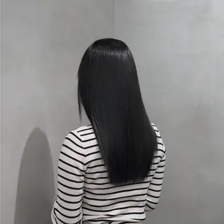 ロング カラー navile 銀座 角田 龍太のヘアスタイル