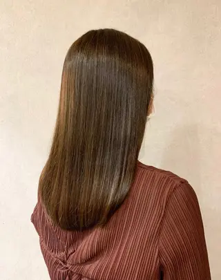 セミロング カラー 似合わせカット/ 艶カラー/いらみなのヘアスタイル