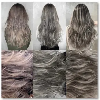 カラー ヘアアレンジ パーマ N゜jillva ナンバージルバのヘアスタイル